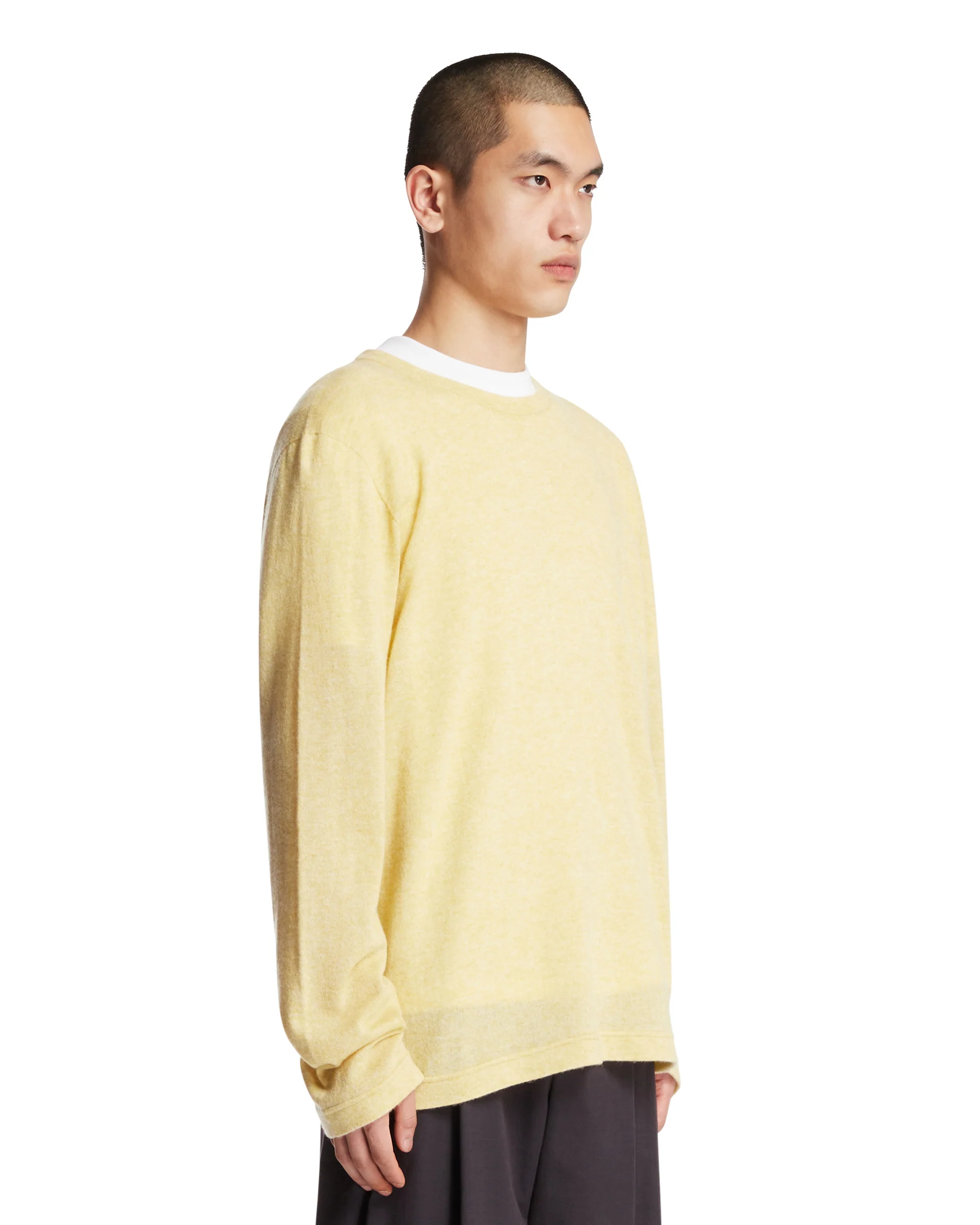 Maglione Casas In Cashmere Giallo - Image 2