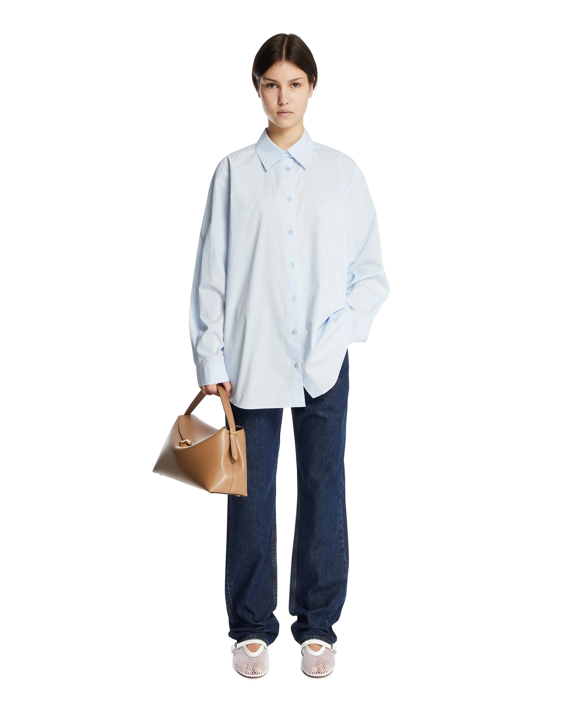 Jeans A Gamba Dritta Blu - Image 3