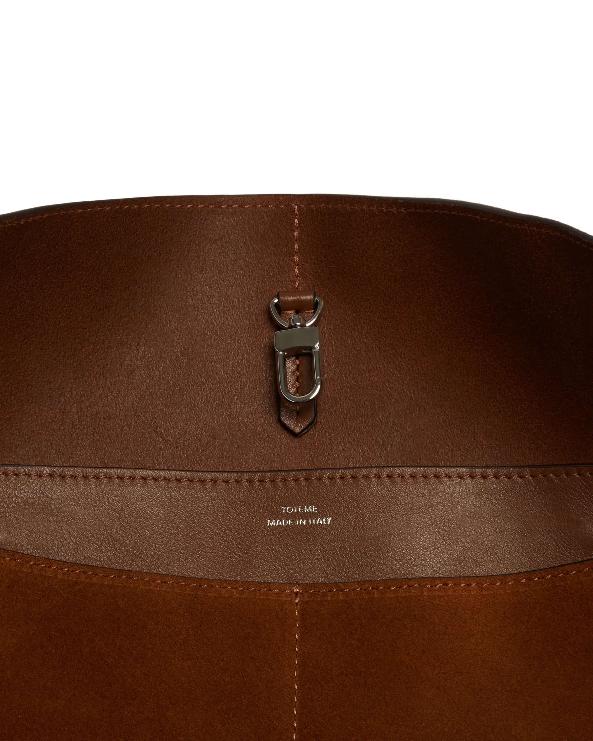 Borsa Belted Tote Marrone - Image 4