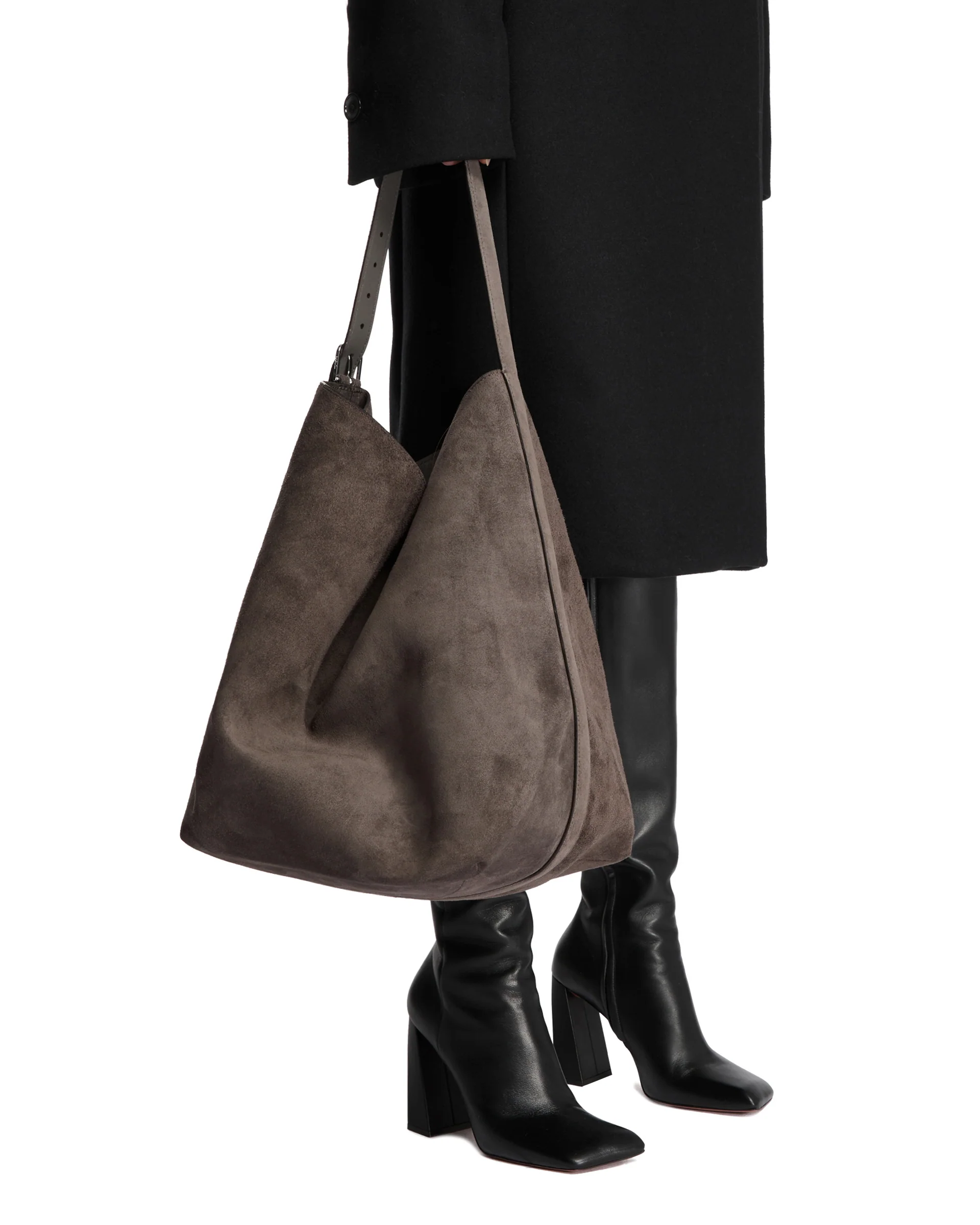 Belted Tote Grigia - Image 3