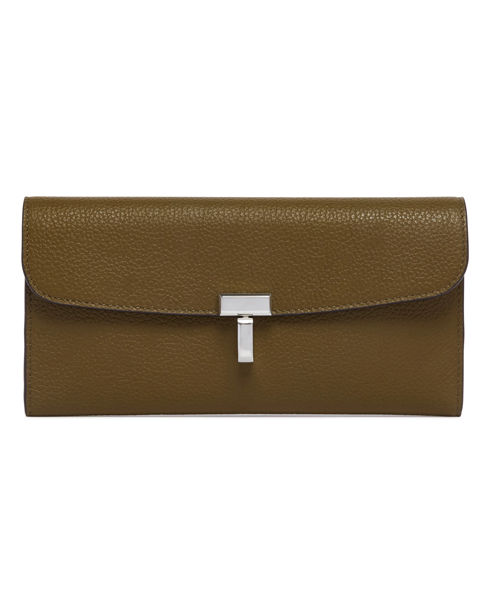 Portafoglio T-Lock In Pelle Verde - Image 2