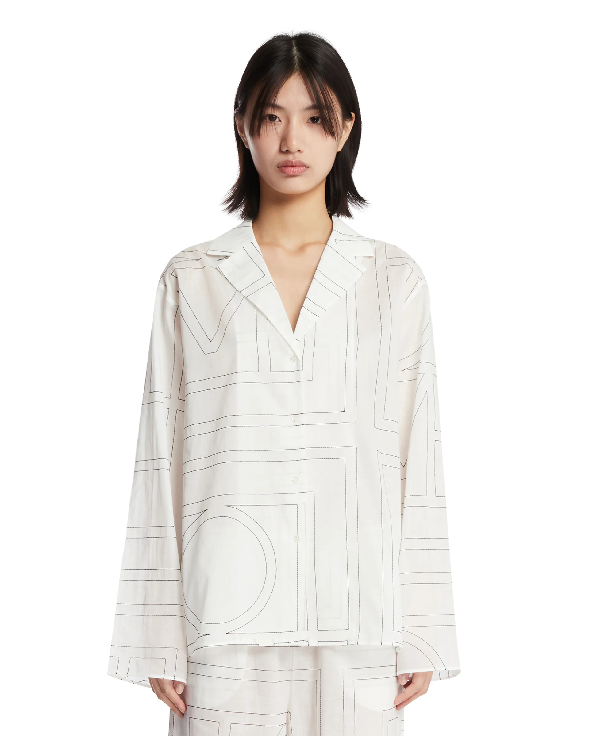 Top Monogram Bianco