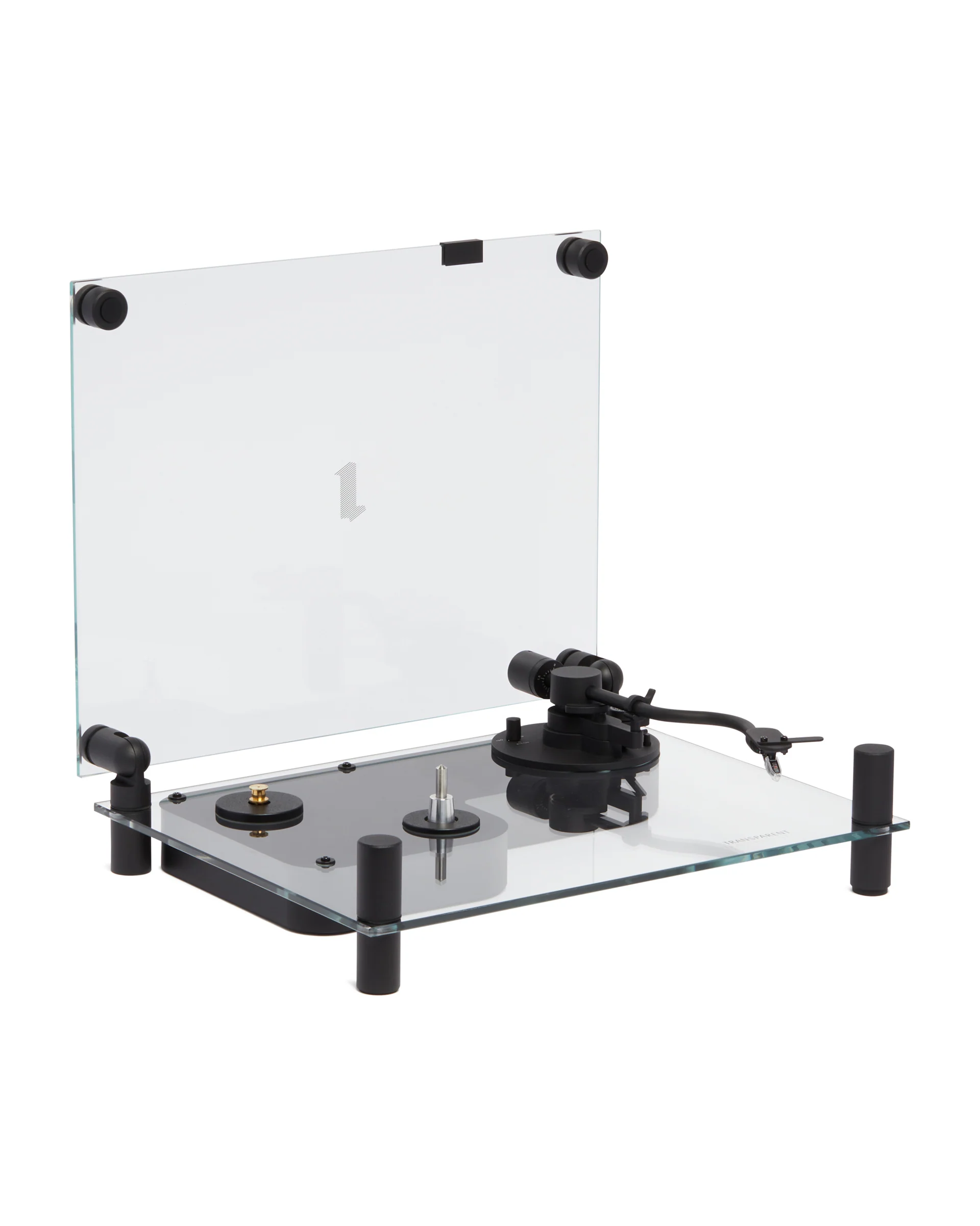 Transparent Turntable Nero - Image 3