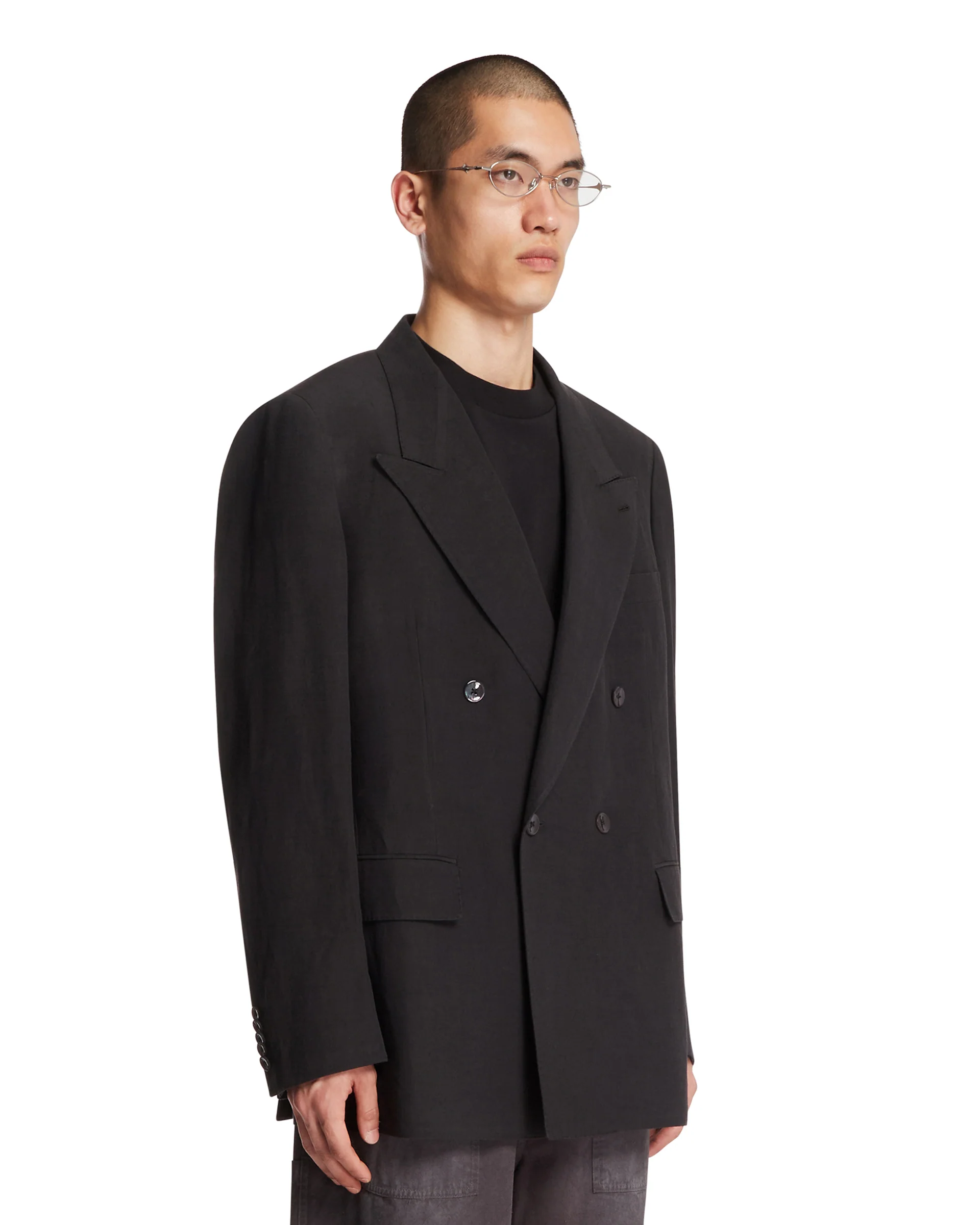 Blazer Doppiopetto Richard Nero - Image 2