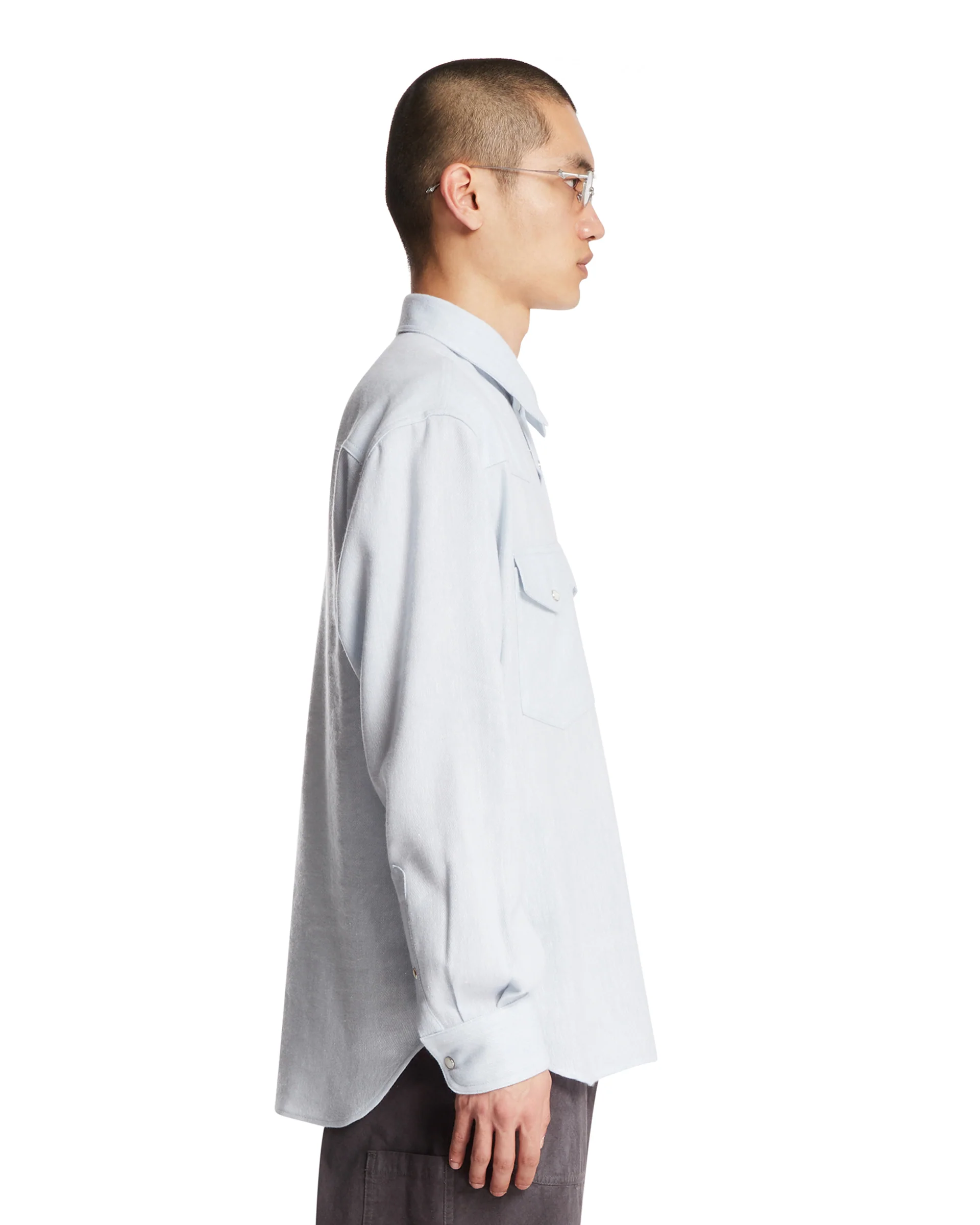 Camicia Western Azzurra - Image 4