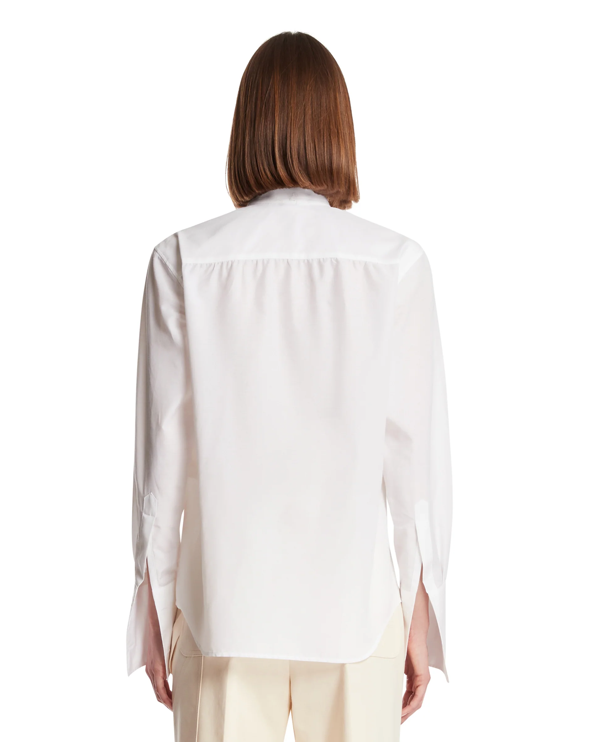 Camicia Luisa Tuxedo Bianca - Image 5