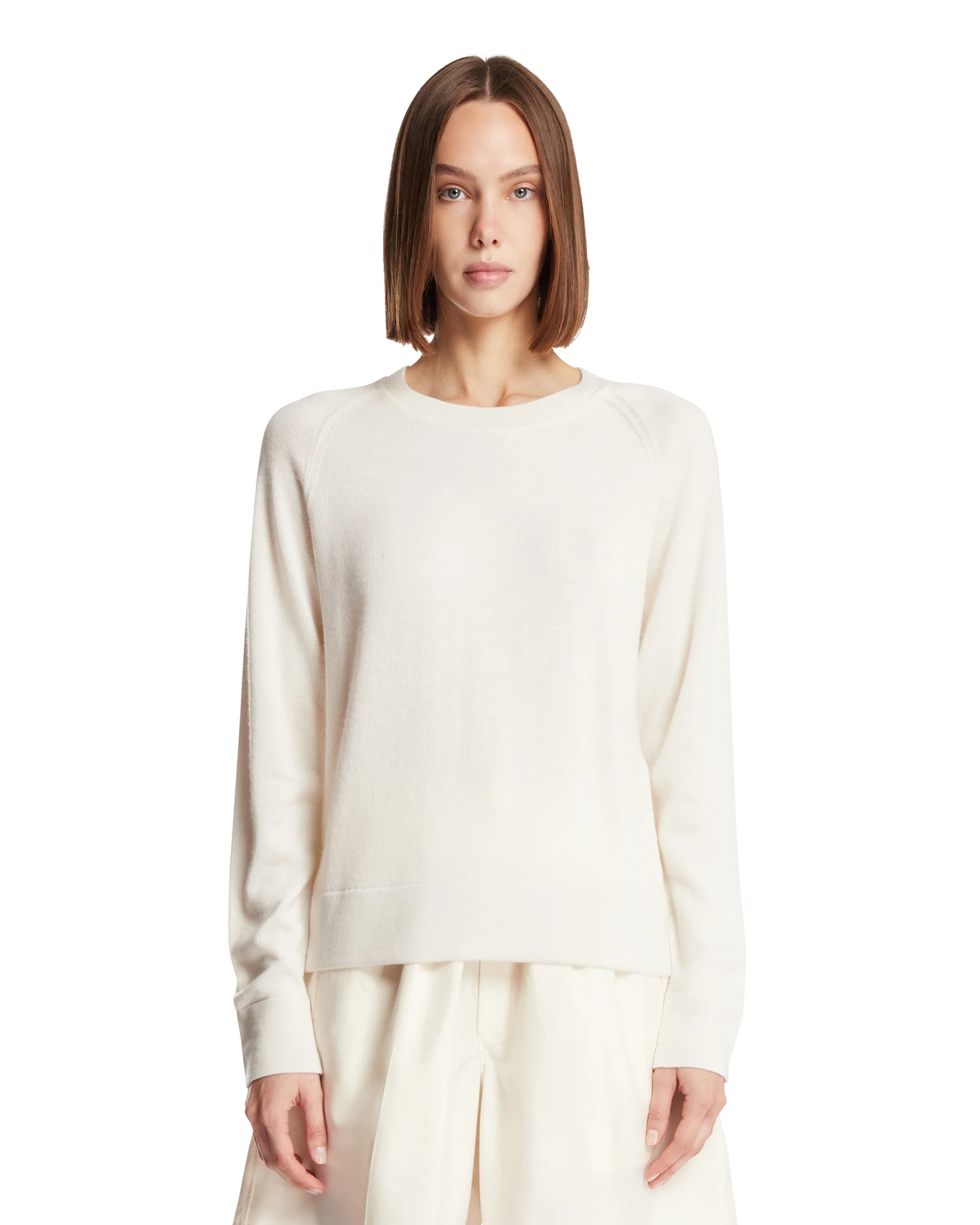Maglione Girocollo Sunset Bianco