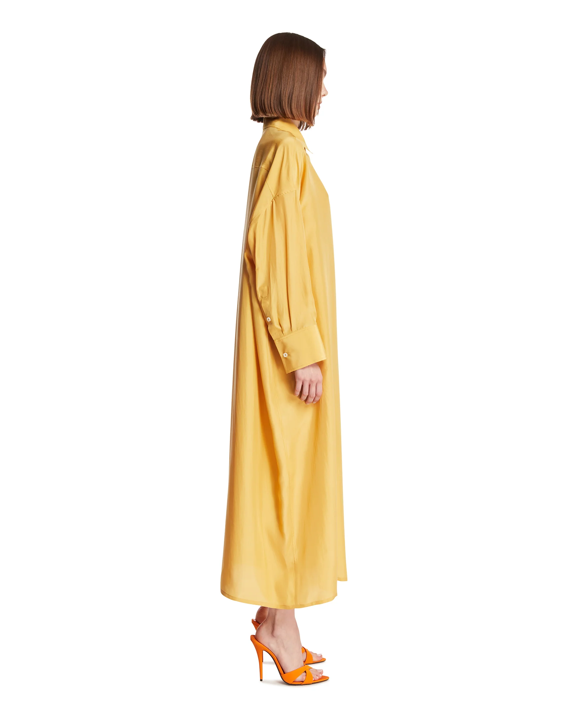 Abito Camicia Cassis Giallo - Image 4