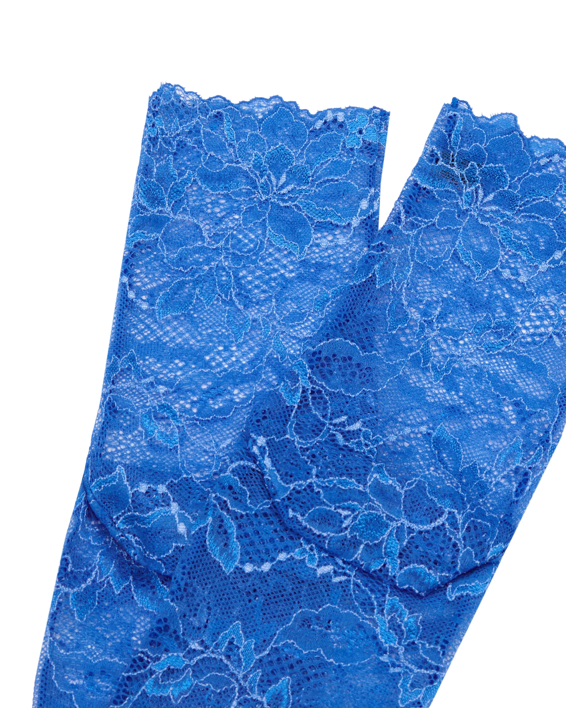 Calzini In Pizzo Blu - Image 3