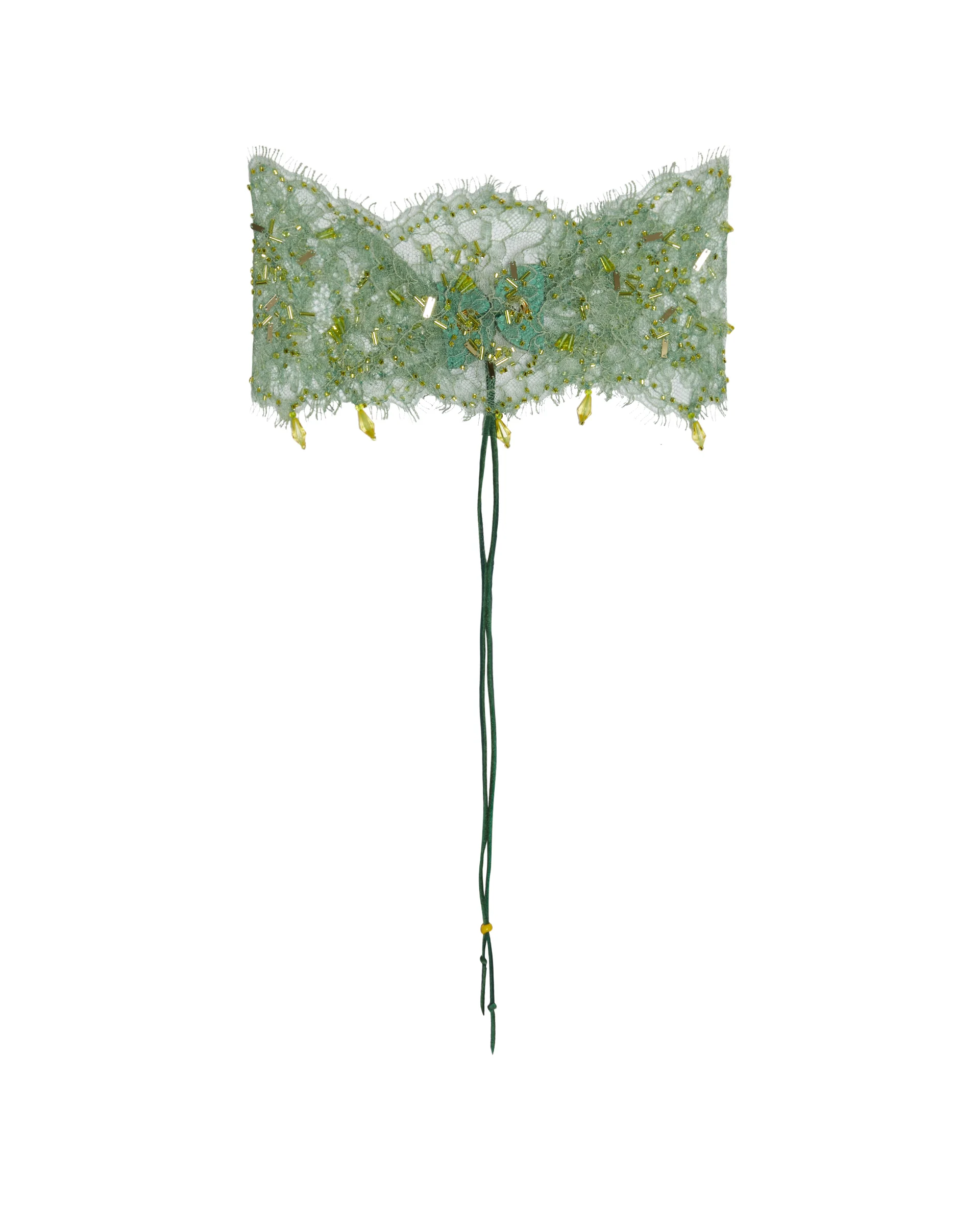 Maschera In Pizzo Verde