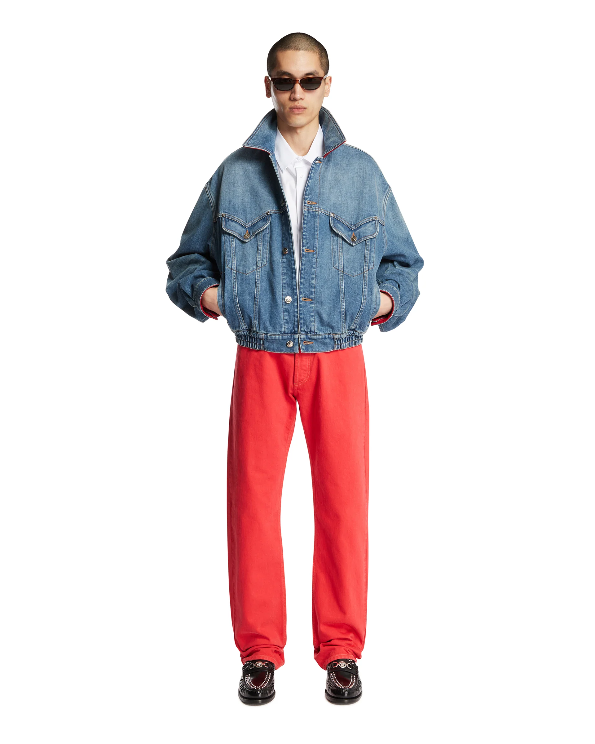 Jeans A Gamba Dritta Rossi - Image 3