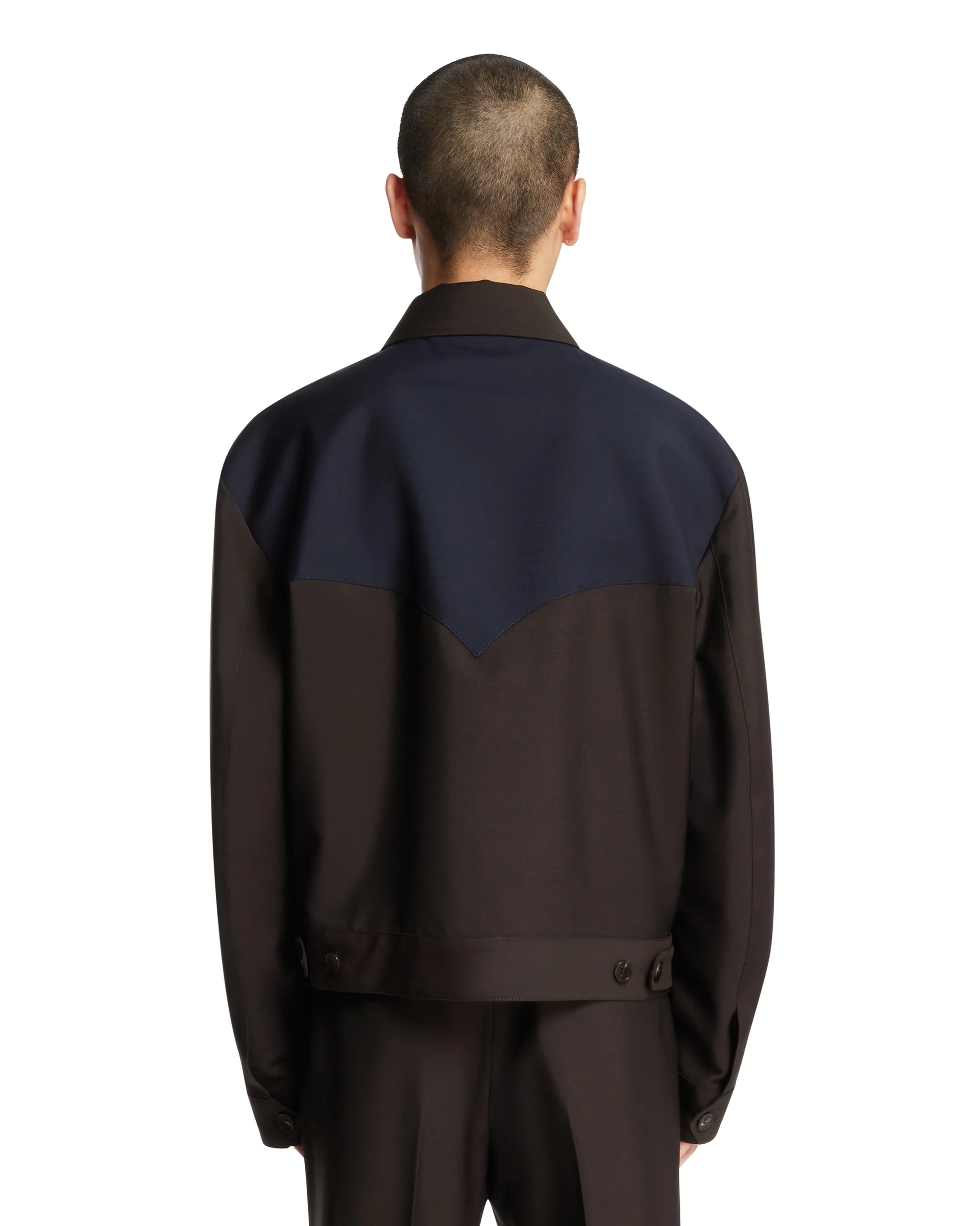 Blouson In Lana Mohair Con Zip - Image 5