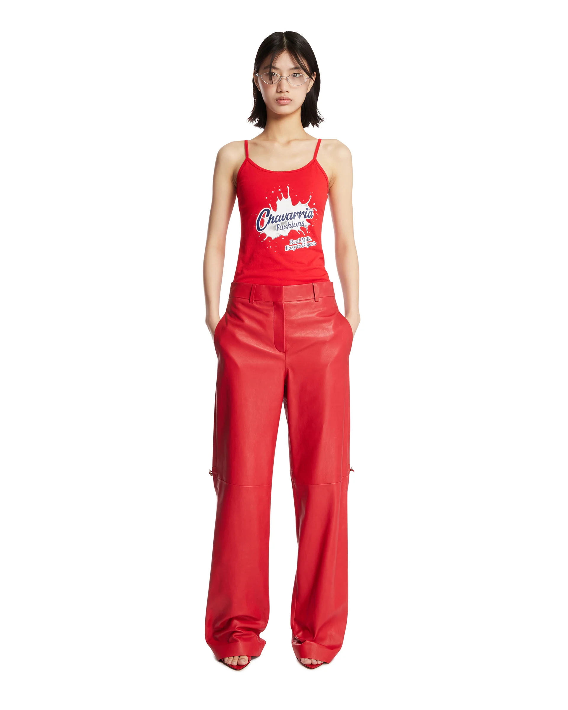 Top Cholita Rosso - Image 3